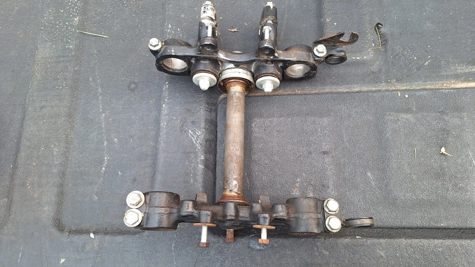 Vástago de dirección Honda XL125S XL185S 53200-437-000ZA usado para 1979-90 125-200cc Foto 4 de 4