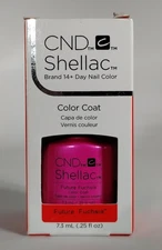 CND Shellac UV Gel Color Future Fuchsia 7.3 ml/0.25 fl. oz