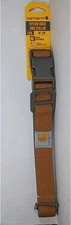 Carhartt Nylon Duck Dog Collar Durable Repels Water LARGE 18" - 26" Brown