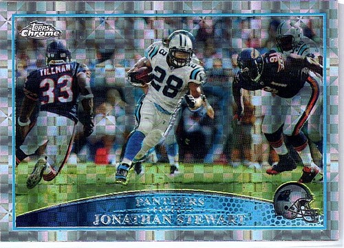 2009 Topps Chrome Jonathan Stewart #TC58 card