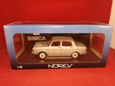 1:18 Norev Chrysler Simca 1000 LS Sedan silver Mint New In box 