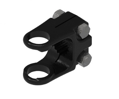 Weasler 1'' Bore x 15 Spline Clamp Lawn & Garden Yoke w/ Bolt Holes & Set Screw