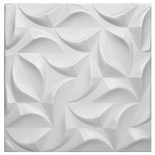 Pannelli 3D in Polistirolo per Soffitto 50x50 cm RIVER Design Moderno