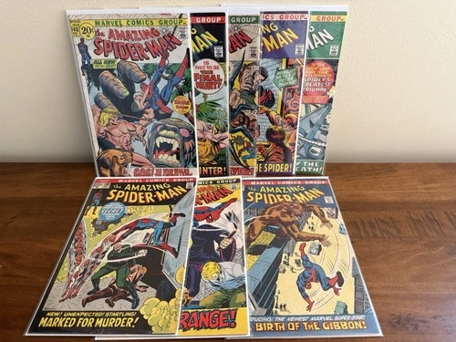Amazing Spider-Man 1963 103 104 105 106 107 108 109 110 G/VG
