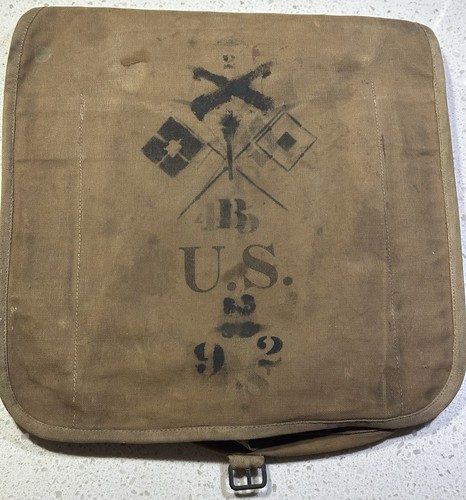 Inspector Marked 1904 Signal Corp & Markings Haversack