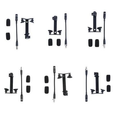 Instrument -Mikrofonclip -Set Kondensator Schwierigkeit Gitarren -Mikrofon
