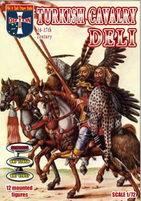 Orion Figuren 72055 1:72 Türkische Kavallerie Deli XVI-XVII Jahrhundert