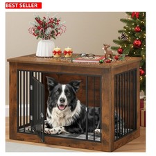 Waterproof Dog Crate for Large Dogs, Secure Design with Safety Corners