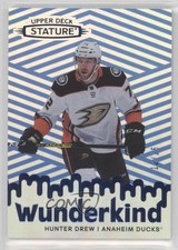 2022-23 Upper Deck Stature Wunderkind Blue 12/15 Hunter Drew #W-28 15ok