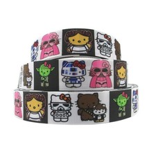 Grosgrain Ribbon Hello Kitty Star Wars Stormtrooper Print – 10 Yards 1054483