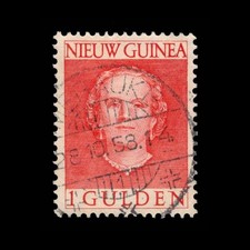 Netherlands New Guinea, Scott 19, Queen Juliana, 1950, used, 113918
