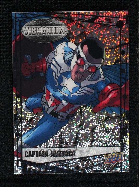 2015 Upper Deck Marvel Vibranium Raw Vibranium Captain America #1
