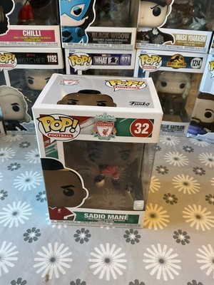 FUNKO POP! Vinyl Football Liverpool Sadio Mähne Figur Spaß Spielzeug BRANDNEU UK P&P