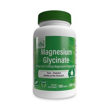 2 X Health Thru Nutrition Magnesium Bisglycinate -- 200 mg - 120 Tablets