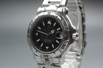 Tag Heuer WH1116-K1 6000 Series Limited Black Quartz Herrenuhr [Near MINT]