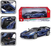 Burago 1/18 Ferrari Fxx K Evo 27 Blau Modellbau Statisches Modell Diecast
