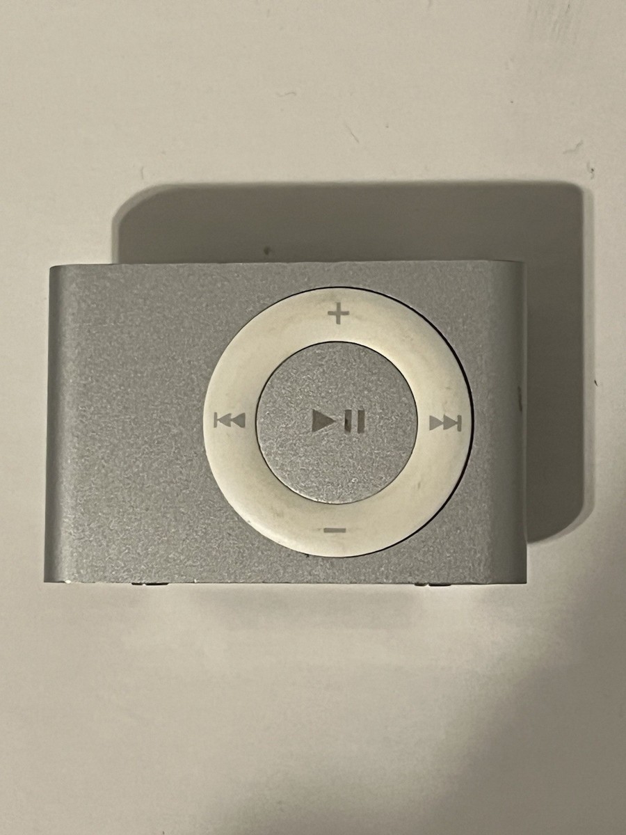 Apple iPod Shuffle 2nd Generation Clip-on Silver MP3 Player needs
