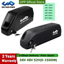 UPP ebike battery 60V 52V 48V 25Ah 20Ah Lithium Pack LG Cells for 0-2000W Motor
