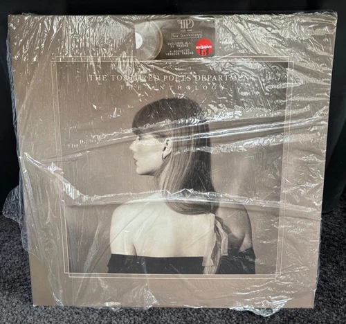• Taylor Swift The Tortured Poets Dept The Anthology Marble Vinyl 4 LP + Poster