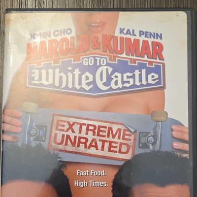 Harold & Kumar Go to White Castle Extreme Unrated DVD John Cho Kal Penn