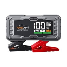 YaberAuto Car Battery Jump Starter 5500A Portable Car Jump Starter Battery Pa...