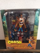 Neca Crash Bandicoot Deluxe Figure With Jet Board New