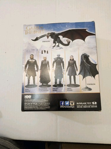GAME OF THRONES Drogon Deluxe Box Action Figure McFarlane Toys NEW Unopened 2019 - Picture 2 of 5