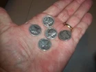5 Lot Vintage Mercury Dimes 90% Silver (2) 1923 (2) 1927 (1) 1935 Nice L@@K