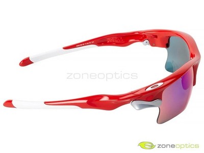 Oakley Fast Jacket XL Sunglasses OO9156-16 Infrared/+Red Iridium