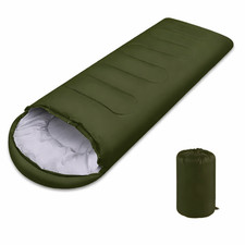 Camping-Schlafsack, Baumwolle, warmer Bezug f...