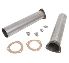 Summit Header Collector Extensions 3-Bolt 3.50" Dia 18.0" L Gaskets Fasteners