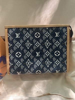 Louis Vuitton ケース ポーター柄 Louis Vuitton Monogram Jacquard Since 1854 Toiletry Pouch Bag 26
