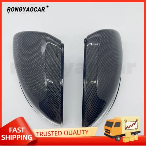 Replace  Carbon Side Mirror Cover Cap Fits For Mercedes Benz W205 W213 W222