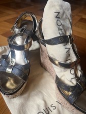 Original Louis Vuitton Be Happy Keilsandalett...