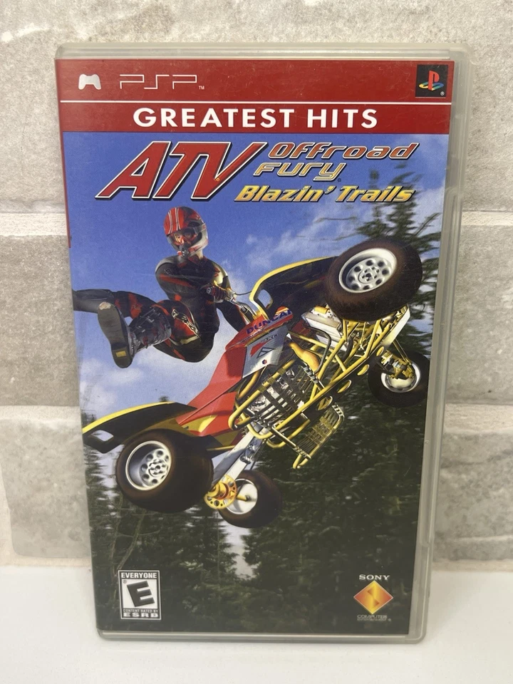 ATV Offroad Fury: Blazin' Trails (Sony PSP, 2006) - Greatest Hits - Complete cib - Image 2 of 4