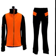 Eiskunstlauf Trainingsset , 2 Teiler Sport, Warm Gr 140-146 Mädchen,