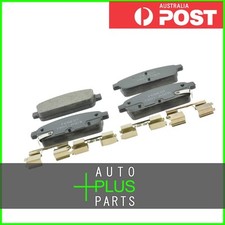 Fits CHEVROLET TRAX PAD KIT, DISC BRAKE, REAR - KIT (WITH ANTI SQUEAL SHIM, WITH