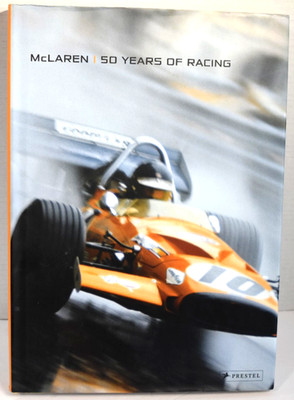 McLaren 50 Years Of Racing Prestel, Senna, Hakkinen, Prost, Hamilton HUGE BOOK!