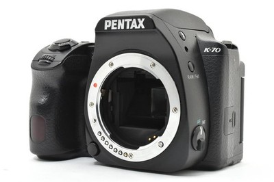 PENTAX K-70 Black Digital SLR Camera Body DSLR 24.24MP ISO 100-102400 K-mount