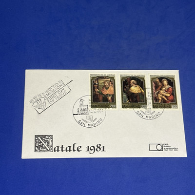 CHRISTMAS 1981 CARNATION WEA - Envelope FIRST DAY UNC