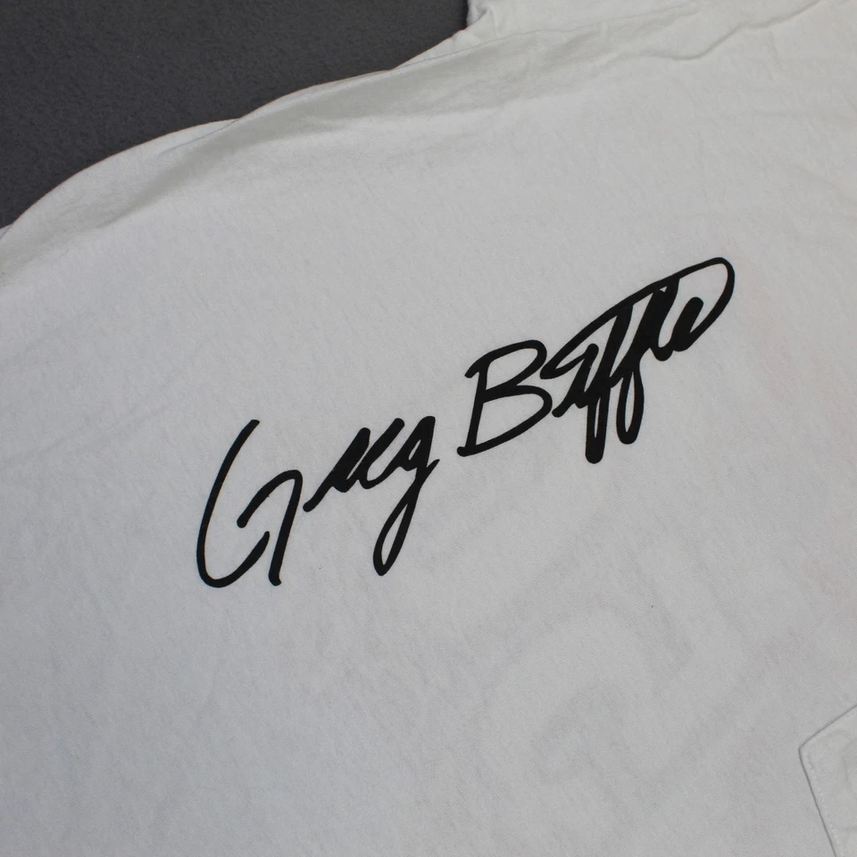 Camisa de Carreras Grainger Extra Grande Greg Biffle NASCAR EE. UU. Años 90 Puntada Única De Colección Foto 3 de 4