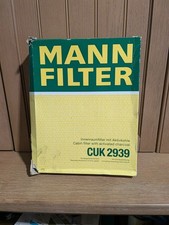 Mann-filter Cuk 2939 Activated-carbon Cabin Air Filter Mann-filter Cuk 2939 Activated-carbon Cabin Air Filter