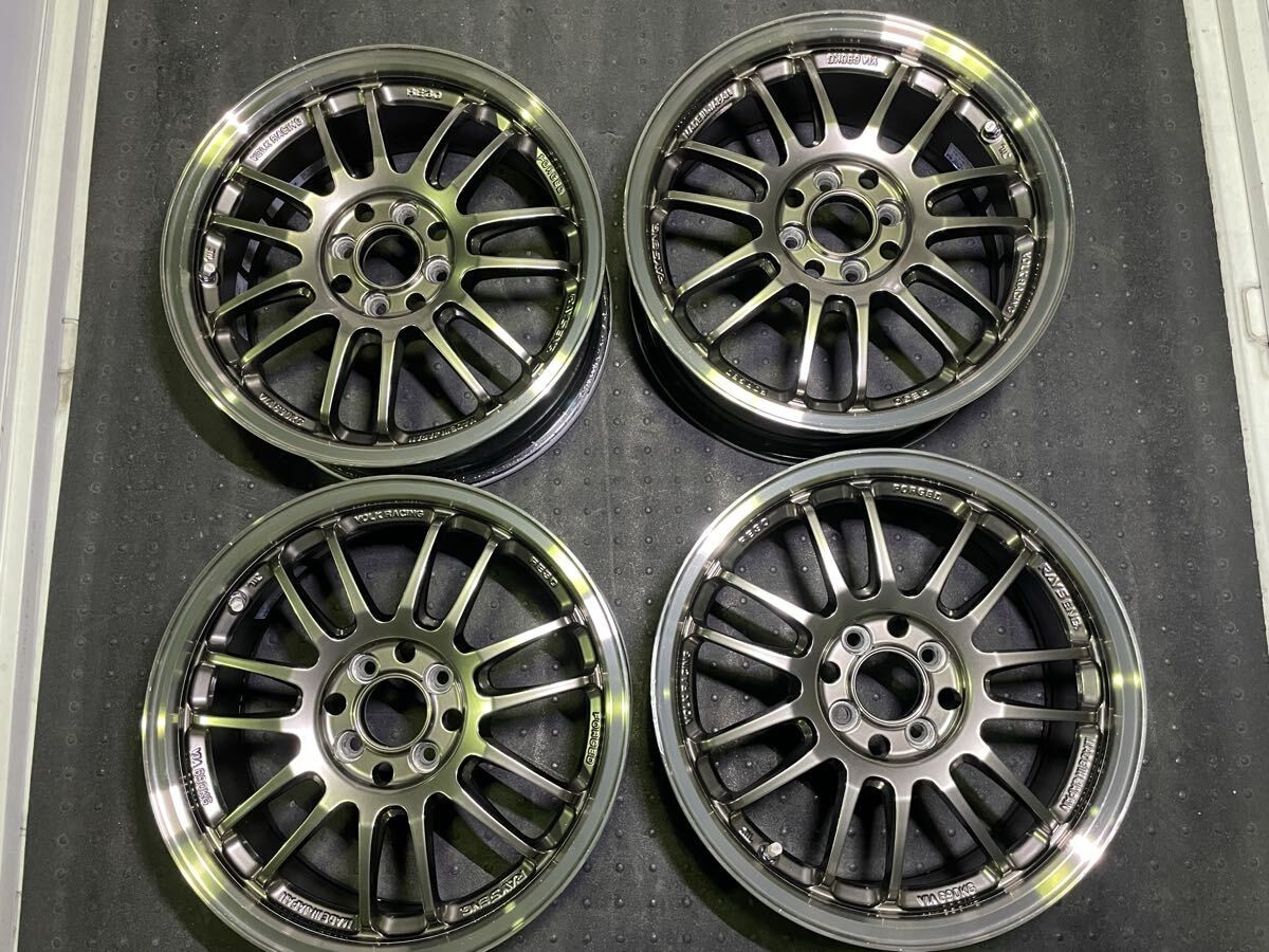 Volk Racing Re30 Limited Discontinued Forged Set Of 4 Pcd100 6.5J