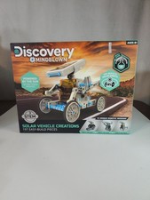 Discovery Kids Mindblown STEM 12-in-1 Solar Robot 190-Piece Creation Kit New
