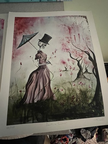 Chris Rivers Fine Art Limited Prints /100 Life After Death Full Set Of 3, 2017 - Picture 4 of 13