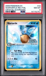 Wartortle 43/100 EX Crystal Guardians Reverse Holo