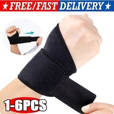Wrist Hand Brace Support Carpal Tunnel Sprain Arthritis Gym Splint Left / Right