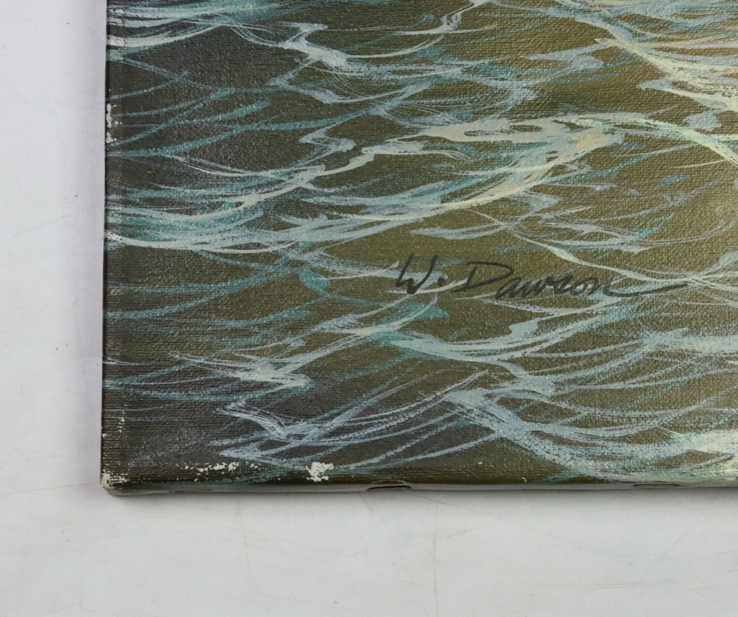 W Dawson (US,20C) oil painting 139776