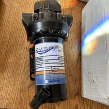 Everflo EF5500-BOX 5.5GPM 12V Diaphragm Pump-1/2 FNPT Connection, 5.5 GPM, Black