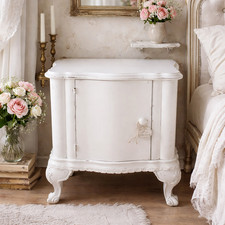 Comodino in  Legno Shabby chic